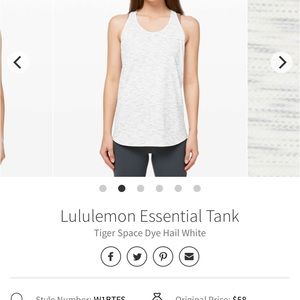 Lululemon Essential Tank